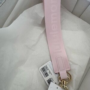 Lululemon Athletica Soft Pink Never Lost Keychain - NWT